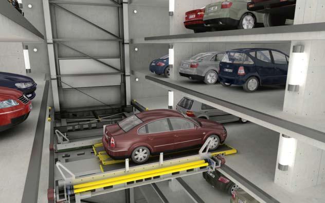 o bună poziţionare a autoturismelor în zona de transfer disponibil și pentru diferite înălţimi ale autoturismelor (ex.