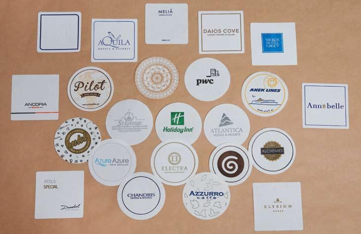 Bar Sundries Αξεσουάρ για μπάρ Coasters/ Σουβερ CODE ΚΩΔΙΚΟΣ IMAGE ΕΙΚΟΝΑ DESCRIPTION ΠΕΡΙΓΡΑΦΗ PACKAGING ΣΥΣΚΕΥΑΣΙΑ ACCOA001 Coaster plain 7.8 cm Σουβέρ χωρίς εκτύπωση 7.8 εκ.