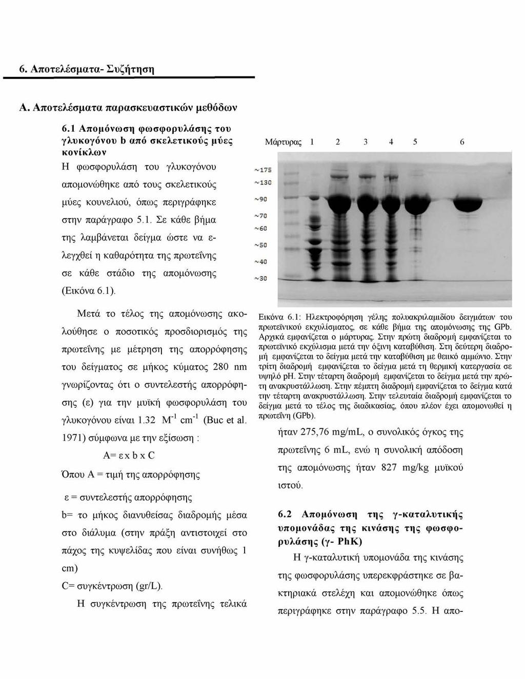 6. Αποτελέσματα- Συζήτηση Α. Αποτελέσματα παρασκευαστικών μεθόδων 6.
