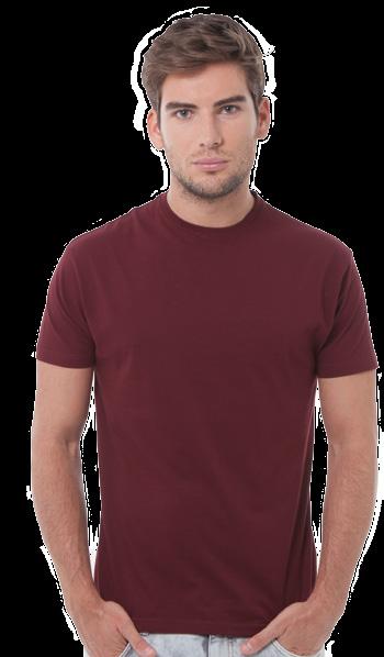 REGULAR T-SHIRT MAN REF: TSRA150 Χαρακτηριστικός: Kοντομάνικο T-shirt ενηλίκων με διπλό γαζί στη λαιμόκοψη, εσωτερικοί ώμοι με ρέλι και λάστιχο lycra-rib στο λαιμό. Σύνθεση: 100% μερσεριζέ βαμβάκι.