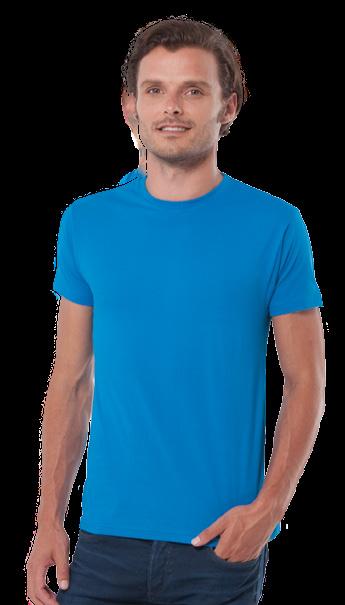 URBAN T-SHIRT REF: TSUA150 Χαρακτηριστικός: Ανδρικό κοντομάνικο T-shirt πιο εφαρμοστό και πιο κοντό, εσωτερικοί ώμοι με ρέλι, lycra rib Σύνθεση: 100% μερσεριζέ βαμβάκι. Βάρος: 155-160 γρ. Περίπου.