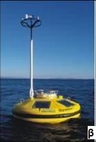 ρεύματα. Ο σταθμός SEAWATCH είναι μια σταθερή μετρητική πλατφόρμα με μικρότερη άνεση από το WAVESCAN είναι κατάλληλος για νερά μικρού και ενδιάμεσου βάθους.