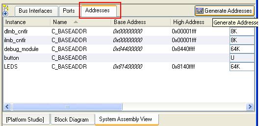 Στο Buss Interfaces tab να γίνει δεξί κλικ