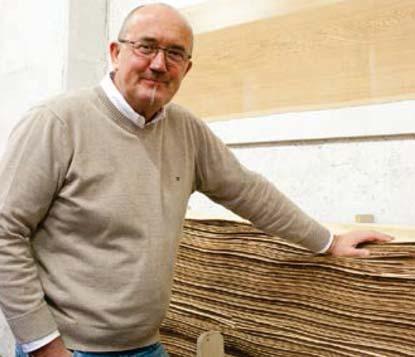 John Schuster sodeluje s podjetjem Kaindl že od leta 1978 in je glede lesa zelo