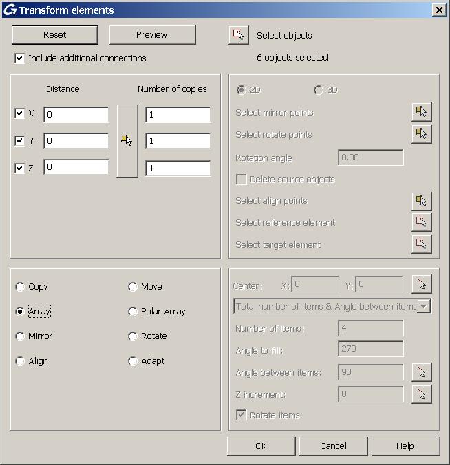Advance Steel 2010 Extended copy tools Περισσότερες επιλογές µε τοadvance Steel copy Όλες οι επιλογές του copy