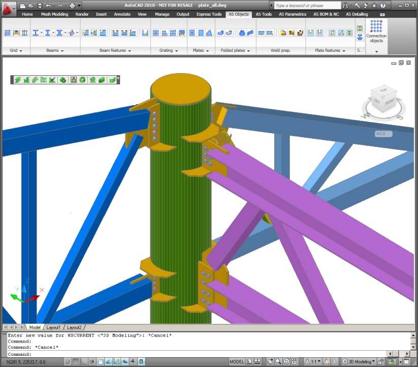Advance Steel 2010 Enhanced multi-user Καλύτερη παρουσίαση