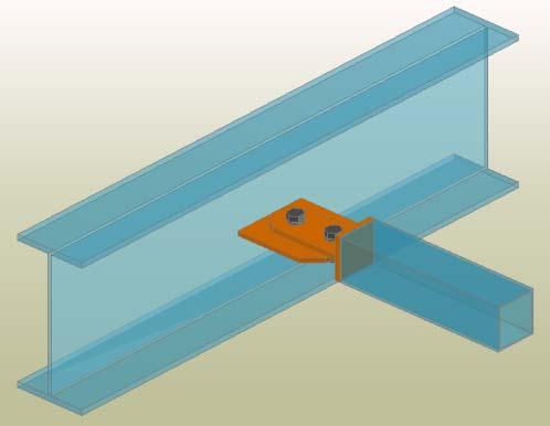 Tube brace gusset & kidney