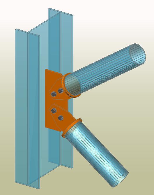 gusset Tube brace angle Tube brace