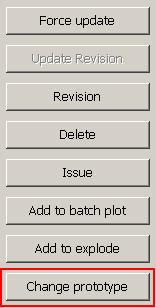 Advance Steel 2010 Document manager Αλλαγή του prototype file από τον Document Manager Η αλλαγή