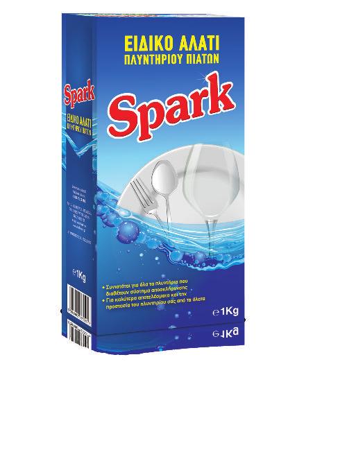 Spark Kαθαριστικά για τα πιάτα Spark υγρό πιάτων με άρωμα ξύδι 500 ml / 750 ml