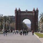 No.5. Arc de Triomf 58 750μ από (4) Η Βαρκελώνη έχει την δική της Αψίδα του θριάμβου και είναι υπέροχη,σε ένα μακρόστενο όμορφο,