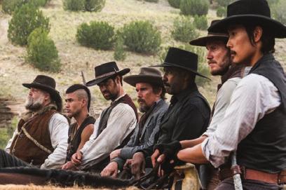 άνδρες ο Sam Chisolm, ο Josh Farraday, ο Goodnight Robicheaux, ο Jack Horne, ο Billy Rocks, ο Vasquez και ο Red Harvest.
