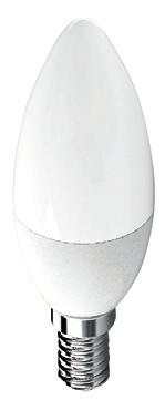Φεβρουάριος / February 2017 ΚΕΡΑΚΙ LED E14 / LED CANDLE E14 SMD LED Candle Value E14 Ra 80 15.