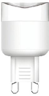 LED G4 / G9 High Power LED G9 Ra 80 25.000Hrs 715090303 230 715090302 2,5 4000 250 38 O 22 x 42 mm 10/100 SMD LED G9 Silicon Ra 80 25.