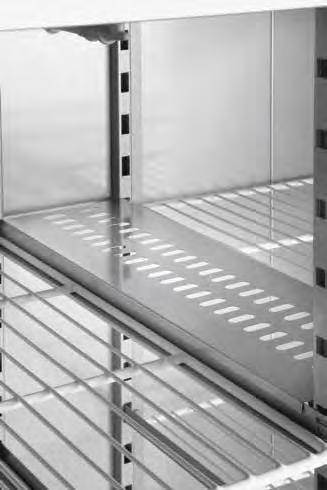 The kit consists of 4 vertical S/S guides that replace the existing guides. The horizontal shelf guides are not included in the kit.