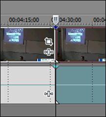 Navigation - Editing Trimming 3/ Τομή ενός Clip με το πλήκτρο S Το clip του video είναι by default