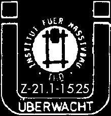 11525 sodr`ano vo Z21.11525 Odobrenie na Sojuzniot zavod za civilna za{tita, Bonn 1.