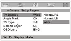 Πιέστε το κουμπί SETUP (Ρύθμιση) για είσοδο στο μενού ρυθμίσεων. 2. Πιέστε τα κουμπιά / για να επισημάνετε διάφορες κατηγορίες. Πιέστε τα κουμπιά / για να κάνετε τις επιλογές σας. 3.