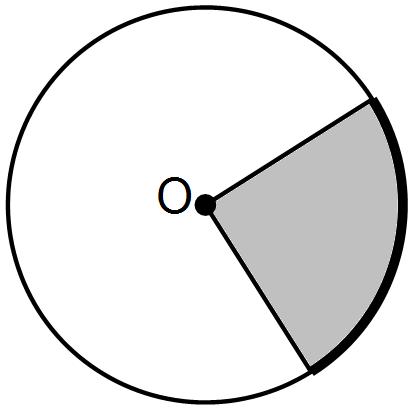 שימו לב: על פי נוסחת אורך קשת, היחס בין אורך קשת להיקף המעגל זהה ליחס בין הזווית המרכזית של הקשת ל-. מכאן ניתן להסיק כי:.1.