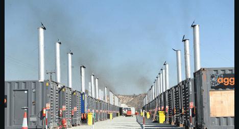 330 MW και τα τεχνικά χαρακτηριστικά των αεριοστροβιλικών μονάδων, φαίνονται στον πίνακα 5.3.3-1. Εγκατεστημένη ισχύς μονάδας (MW) 37.5 Σε θερμοκρασία περιβάλλοντος 15 C (MW) 37.