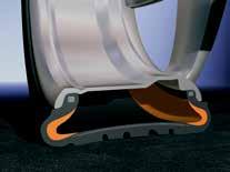 οδοστρώματος και το βάρος του οχήματος. Τα ελαστικά SSR runflat προσφέρουν κρίσιμα πλεονεκτήματα Με τα ελαστικά SSR παραμένετε σε κίνηση σε περίπτωση κλαταρισμένου ελαστικού.