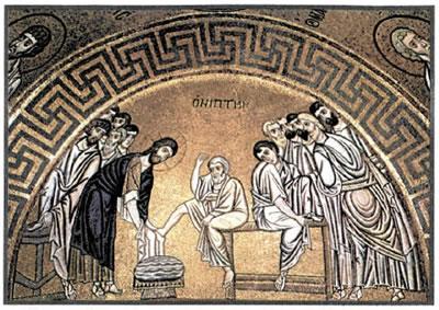 Η σκηνή του Νιπτήρα.