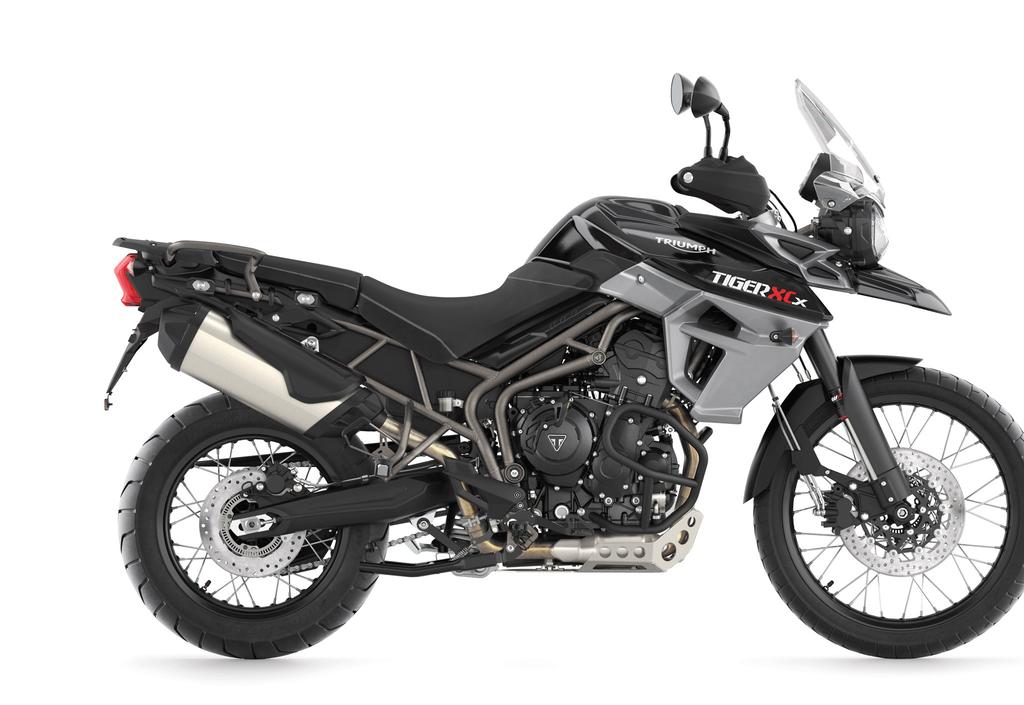 Tiger 800 XCX 11.990,00 PRODUCT INFO OVERVIEW Το πνεύμα της περιπέτειας δεν είναι απλά ζωντανό. Είναι παρών σε κάθε εξάρτημα της νέας XCX.
