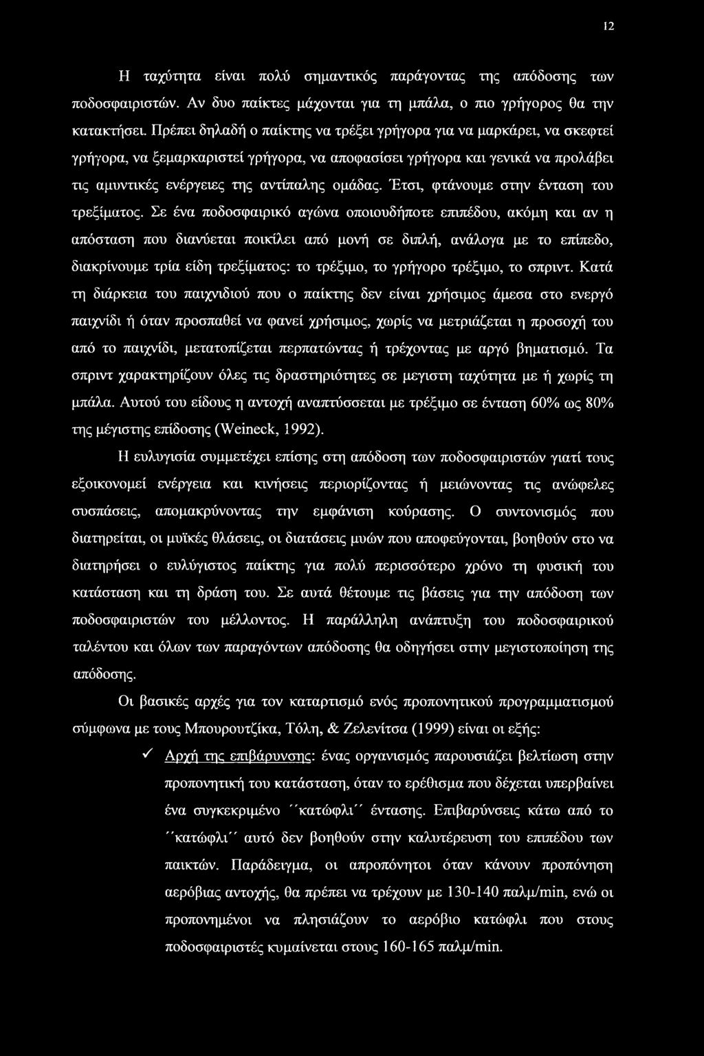 Έτσι, φτάνουμε στην ένταση του τρεξίματος.