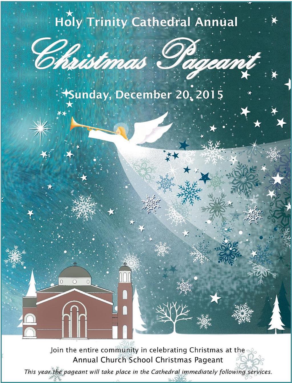 FUND RAISING FOR THE SAINT NICHOLAS NATIONAL SHRINE DECEMBER 6, THE FEAST OF ST.