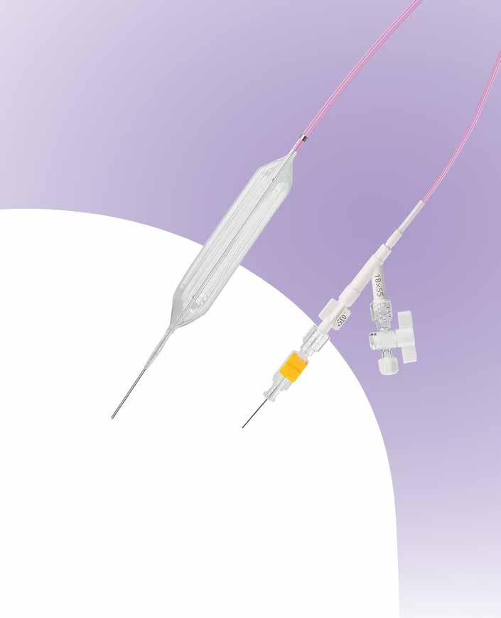 Paediatric Progressive Balloon Dilator Providing dilation at three defined pressures using a single balloon High level of quality assurance and adherence to all standards and guidelines Two types of