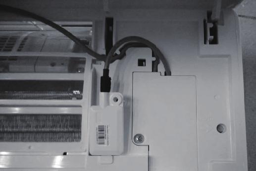 After confirming the position, please fix the WiFi module with screws.