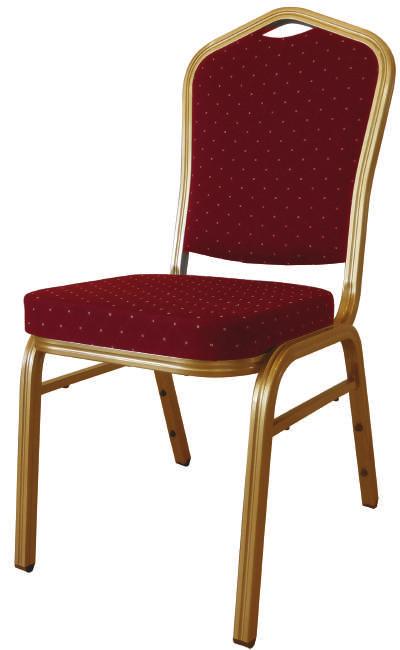 HILTON 4001 alu Στοιβαζόμενη καρέκλα με σκελετό αλουμινίου