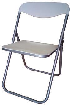 SABRINA STEEL Πτυσσόμενη καρέκλα με μεταλλικό σκελετό και ηλεκτροστατική βαφή πούδρας.