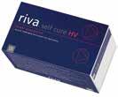 riva Πλήρης σειρά υαλοϊονομερών riva light cure HV Φωτοπολυμεριζόμενο, υψηλού