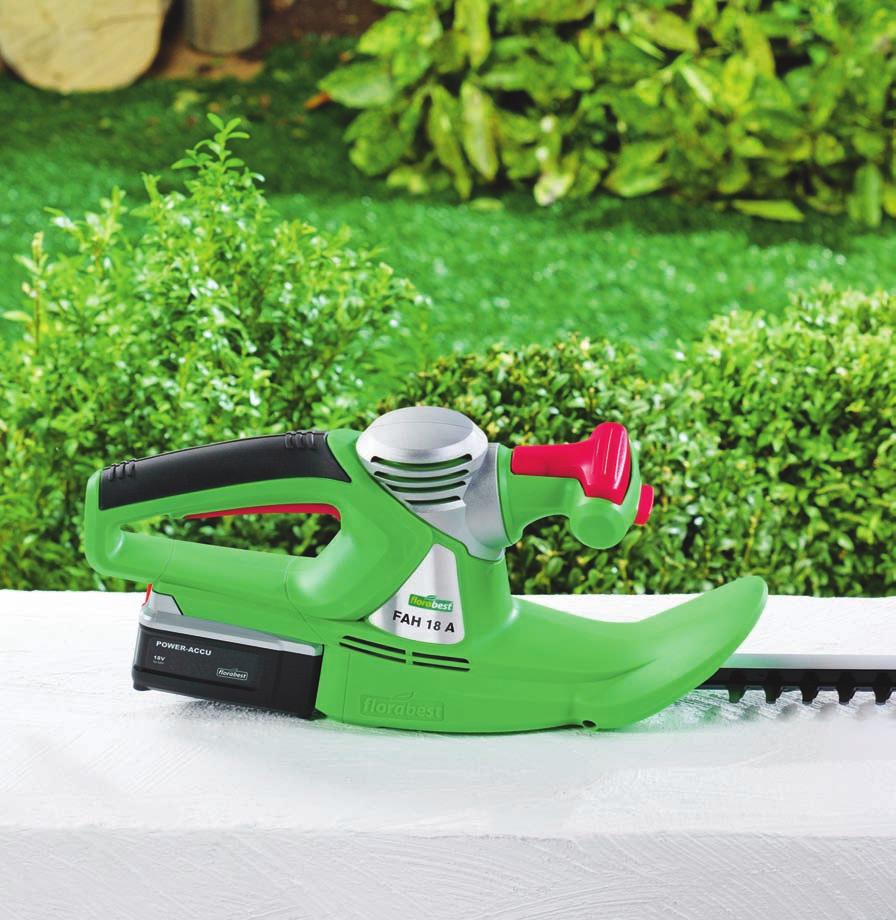 FAH 18 A Cordless Hedge Trimmer Translation of original operation manual Akkukäyttöiset pensasaitasakset Alkuperäisen käyttöohjeen käännös Häcksax, batteridriven Översättning av bruksanvisning i