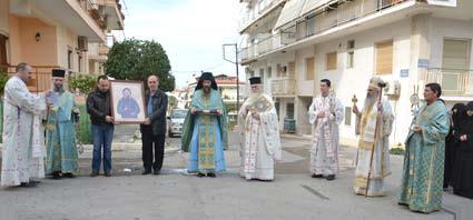Τοῦ πανηγυρικοῦ Ὄρθρου καὶ τῆς Ἀρχιερατικῆς Θείας Λειτουργίας προΐστατο ὁ Θεοφιλ. Ἐπίσκοπος Γαρδικίου κ. Κλήμης, ὡς ἐκπρόσωπος τοῦ Σεβασμ. Μητροπολίτου μας Ωρωποῦ καὶ Φυλῆς κ.