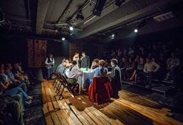 spectacole realizate de absolvenţii de teatru pe subiecte vizând în mod direct tinerii; şi atelierul Un spectacol în 24 de ore, realizat cu studenţii actori.