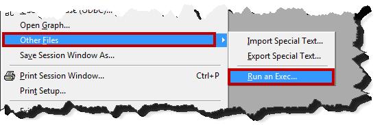 menu Editor την επιλογή «Enable commands»).