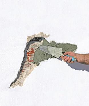 τσιμεντοσανίδα, άλλες επιφάνειες) Σοβάδες