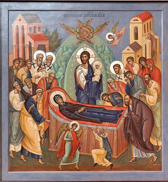 Αpolytikion of Resurrection, Second Tone O life immortal, when you descended unto death, you destroyed Hades with the splendor of your divinity, and when you raised the dead from the depths of