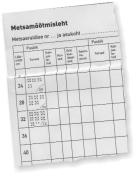 Eraldi tuleb arvutada tervete, kahjustatud, kuivade ja eriti kvaliteetsete puude mahud (metsamõõtmislehel on need puud märgitud eraldi tulpadesse).