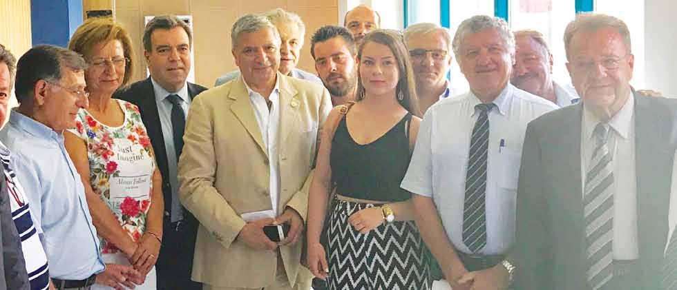 Πατούλης, στο πλαίσιο της ομιλίας του,στην ημερίδα για τον Τουρισμό Υγείας, που διοργάνωσαν οι Τομείς Υγείας και Τουρισμού της ΝΔ και η ΟΝΝΕΔ Ωρωπού, την Κυριακή 2 Ιουλίου 2017 στον Ωρωπό.