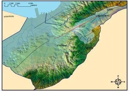 εδάφους (Digital Elevation Models) DEM.