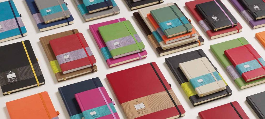 TWF S GREAT MOMENTS - GREAT WRITING The new TWF Notebooks collection, with classic bookbinding, offers many ideas for corporate notebooks with custom made design and includes a number of different