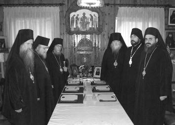 ΔΙΑΡΚΗΣ ΙΕΡΑ ΣΥΝΟΔΟΣ ΤΩΝ ΕΝΙΣΤΑΜΕΝΩΝ δου εἰς Οδησσὸν Οὐκρανίας καὶ συνεζητήθησαν τὰ ἐπὶ μέρους θέματα περὶ τῶν ὑποψηφίων, περὶ τῶν ἡμερομηνιῶν κ.ἄ.