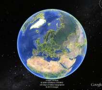 χάρτη και τον χάρτη της Ευρωπαϊκής Ένωσης με τις