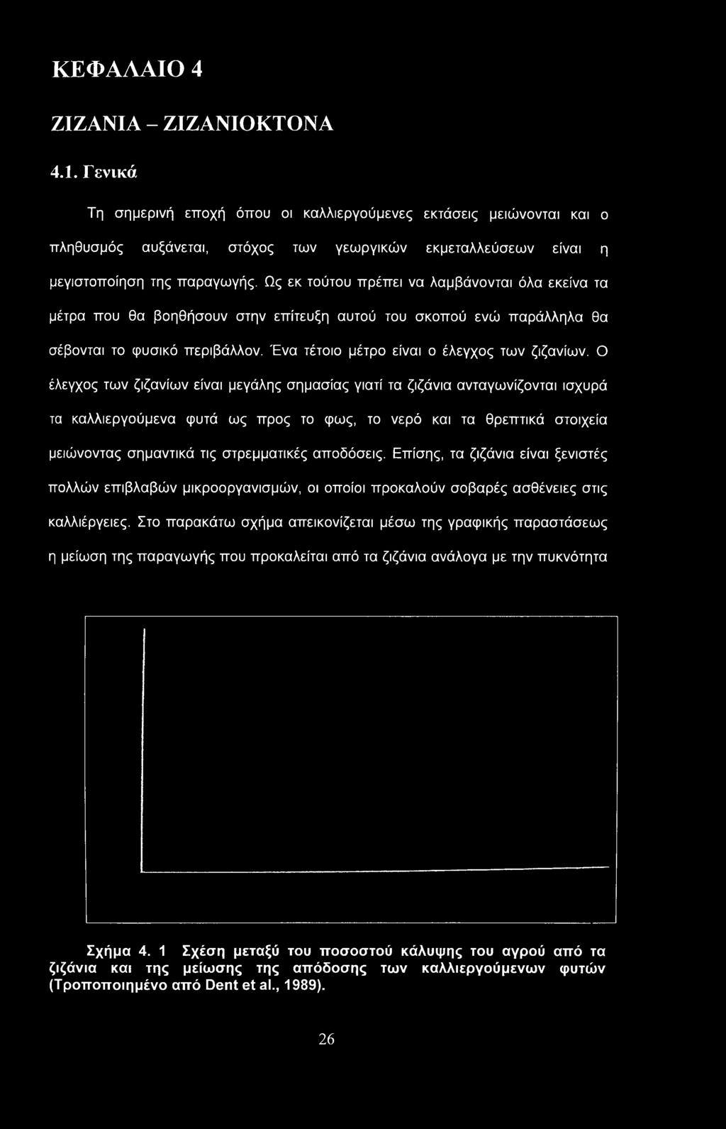 Ως εκ τούτου πρέπει να λαμβάνονται όλα εκείνα τα μέτρα που θα βοηθήσουν στην επίτευξη αυτού του σκοπού ενώ παράλληλα θα σέβονται το φυσικό περιβάλλον. Ένα τέτοιο μέτρο είναι ο έλεγχος των ζιζανίων.