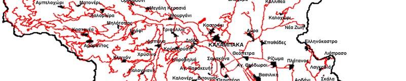 και το οδικό δίκτυο του Νομού