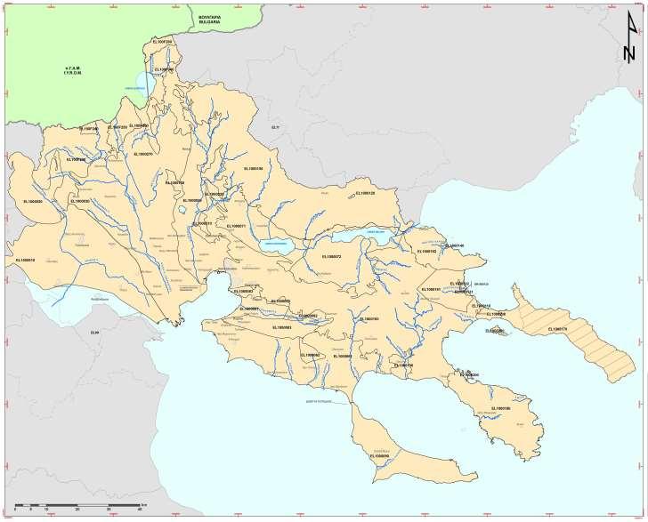 Χάρτης 7: ΥΥΣ ΥΔ Κεντρικής Μακεδονίας Προσχέδιο