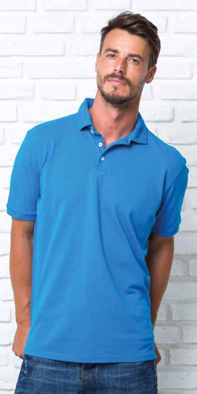 Urban polo pique wash REF: polowsh Πικέ ύφασμα. Πατιλέτα με τρία κουμπιά. Γιακάς λάστιχο rib στο ίδιο χρώμα. Σκισίματα στα πλαϊνά. 200γρ.